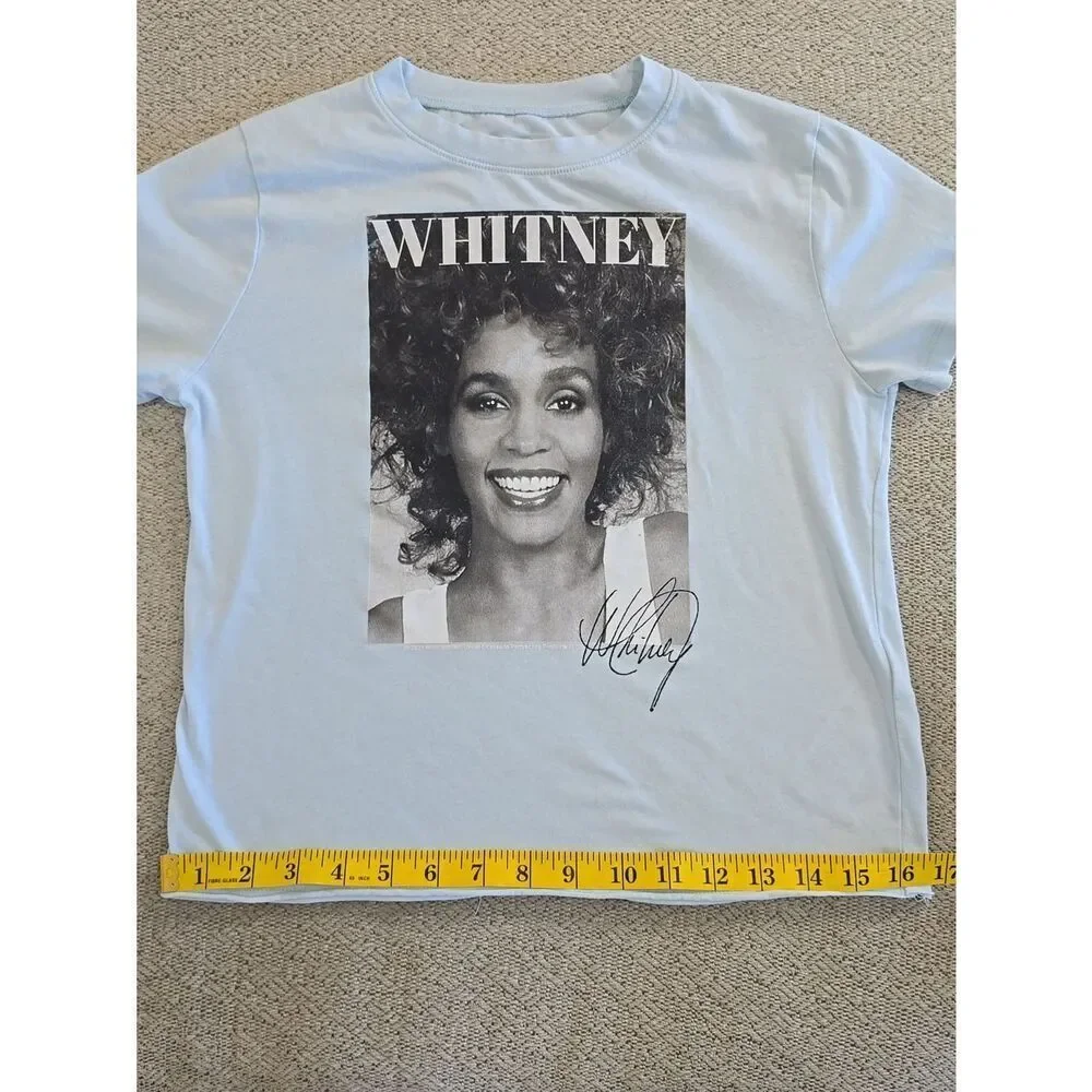 Abercrombie & Fitch Kids Whitney Houston Blue T-Shirt - Size 7/8